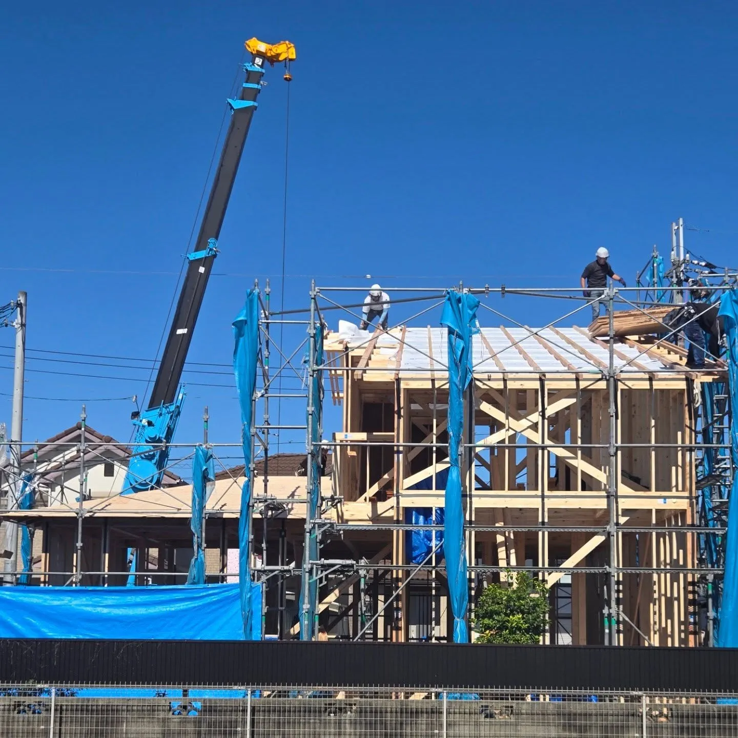 上棟㊗️おめでとうございます！