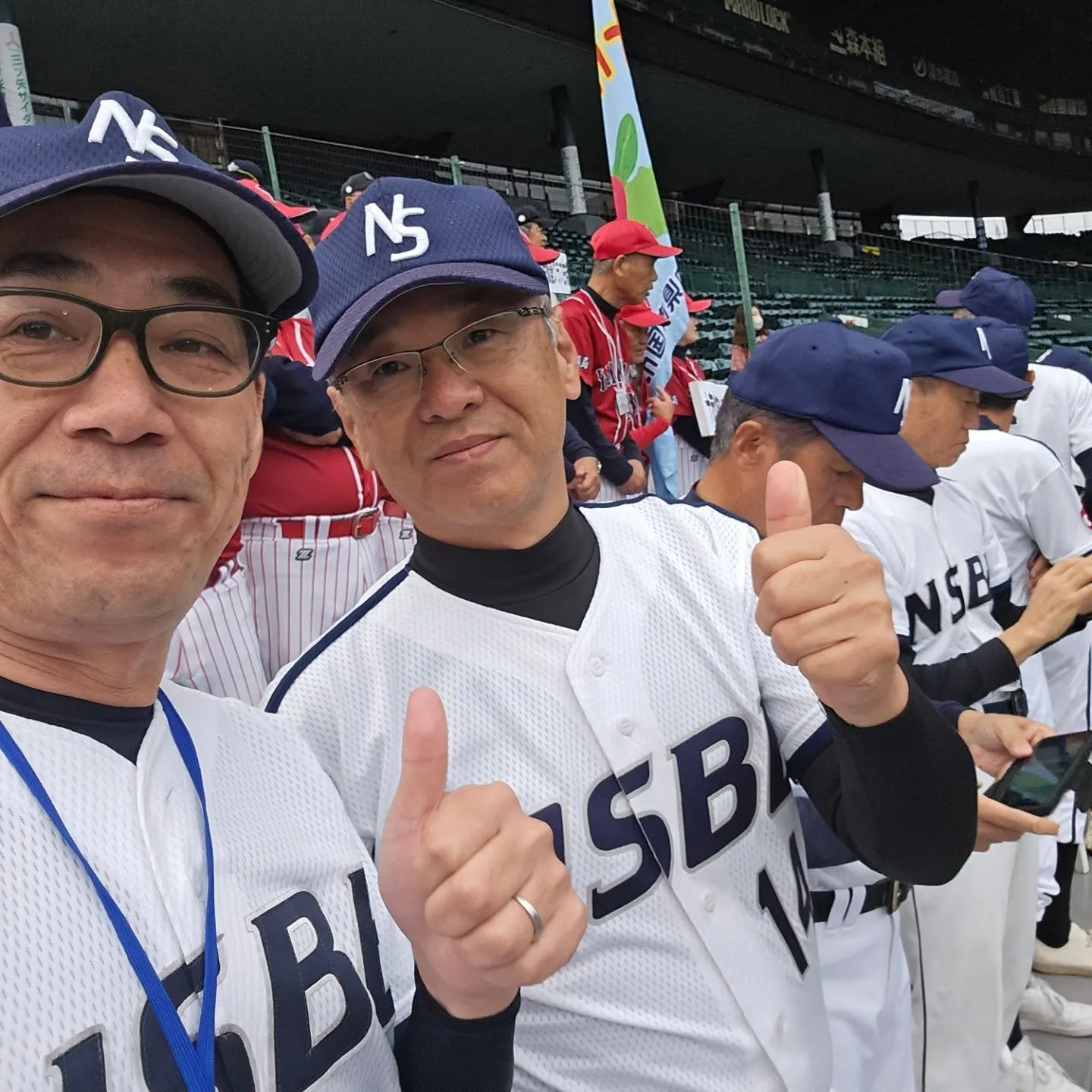 聖地にて入場行進❗